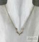 Preview: Halskette Hirschgeweih Gold | Handmade Schmuck von Amylis