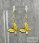 Preview: Gelbe Schmetterling Ohrhänger