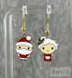 Preview: Santa & Mrs. Claus Ohrhänger – Weihnachtlicher Handmade Schmuck | Amylis