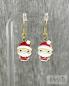 Preview: Santa Claus Ohrhänger – Weihnachtsmann Ohrringe Handmade | Amylis