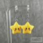 Preview: Gelbe Stern Ohrhänger