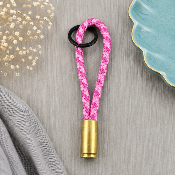 Patronen-Schlüsselanhänger „Pink Passion“