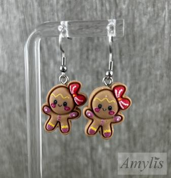Ohrhänger Lebkuchenmädchen
