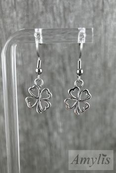 Preview: Ohrhänger Kleeblatt