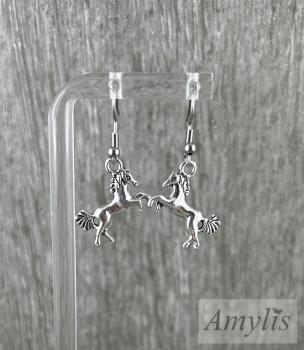 Preview: Pferde Ohrhänger – verspielter Charme für Pferdefreunde