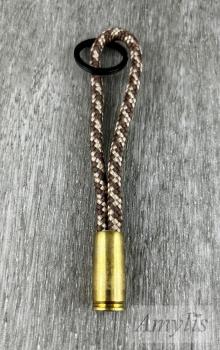 Schlüsselanhänger „Patronenhülse Braun-Beige“