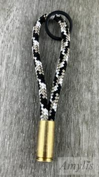 Patronen-Schlüsselanhänger „Black & Sand“