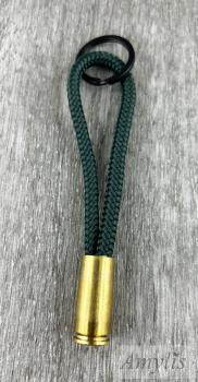 Patronen Schlüsselanhänger Forest Green – handgefertigt | Amylis