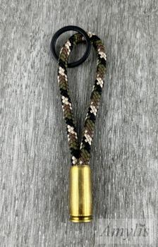 Patronen Schlüsselanhänger Forest Camo – handmade Jagdaccessoire | Amylis