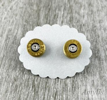 Patronen Ohrstecker – handmade Unikate von Amylis