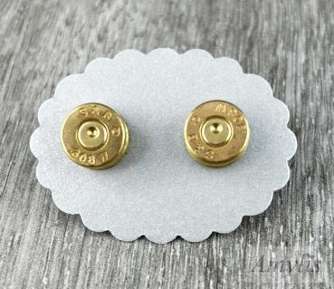 Preview: Patronen Ohrstecker – handmade Unikate aus echter Hülse