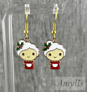 Ohrhänger „Mrs. Claus“