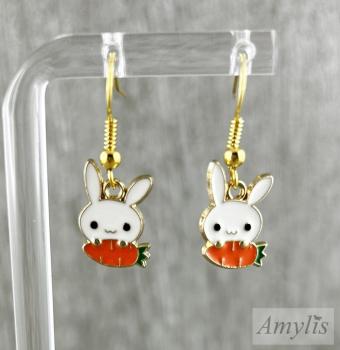 Hasen Ohrhänger mit Karotte