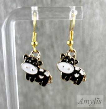 Kleine Kuh Ohrhänger