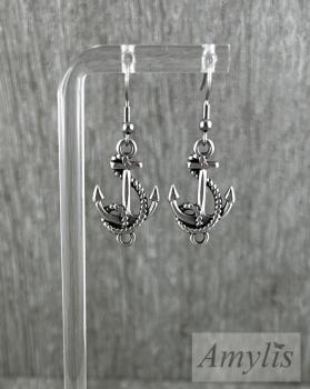 Preview: Anker Ohrringe Silber