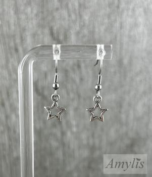 Preview: Stern Ohrringe Silber