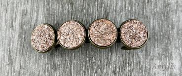 Preview: Haarspange Golden Dust – Elegant Glow Kollektion | Handmade Accessoire von Amylis