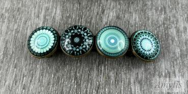 Haarspange „Arctic Mandala“