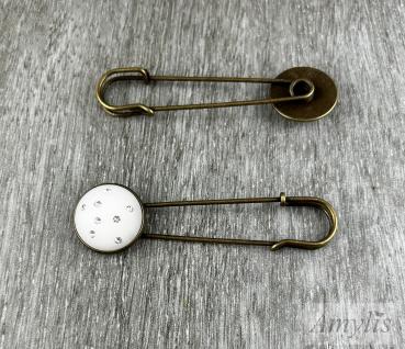 Preview: Tuchnadel „Snowdrop Sparkle“