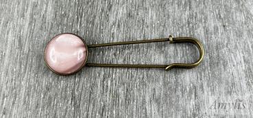 Tuchnadel „Rose Quartz Whisper“