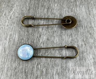 Preview: Tuchnadel „Blue Moon Drift“