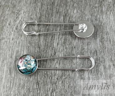 Preview: Tuchnadel „Ocean Crest Marble“