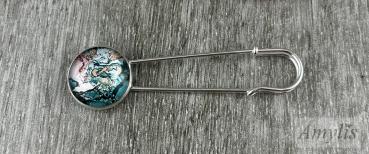 Tuchnadel „Ocean Crest Marble“