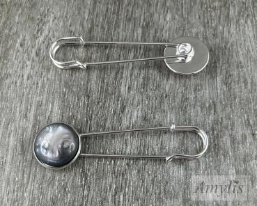 Preview: Tuchnadel „Moonlit Mist“