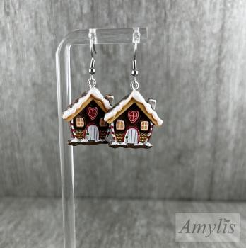 Preview: Ohrringe „Gingerbread Cottage“