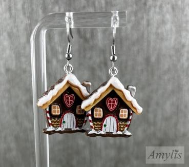Ohrringe „Gingerbread Cottage“