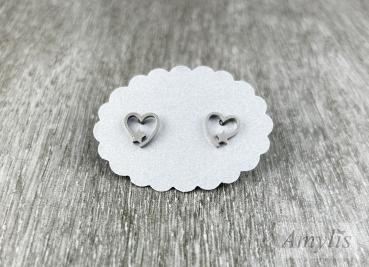Preview: Ohrringe Star heart