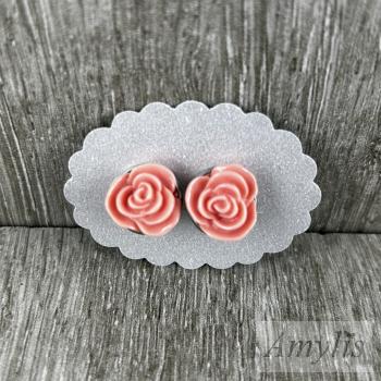 Ohrringe „Rosy Bloom“ Ohrclips