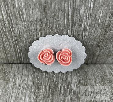 Preview: Ohrringe „Rosy Bloom“ Ohrclips