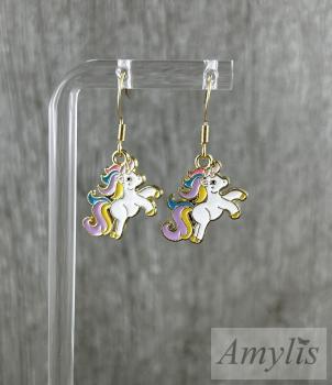 Preview: Ohrhänger Einhorn #2