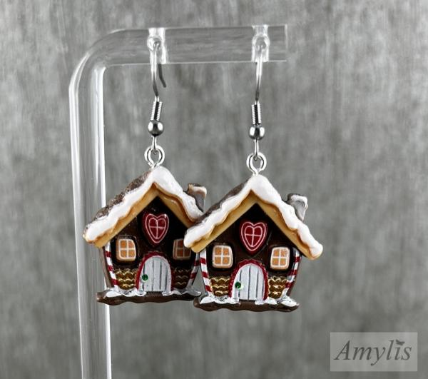 Ohrringe „Gingerbread Cottage“