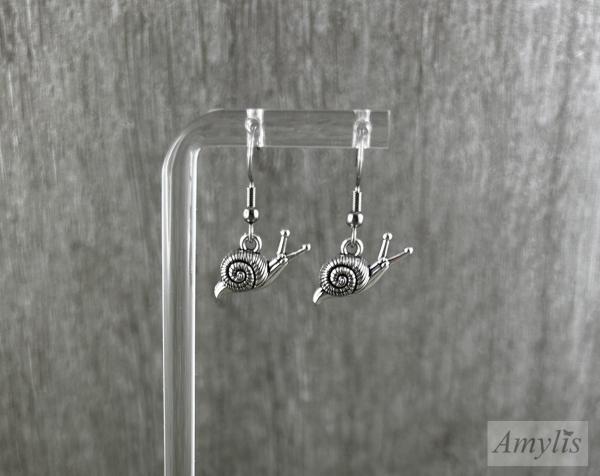 Ohrringe „Silver Snail Spirits“