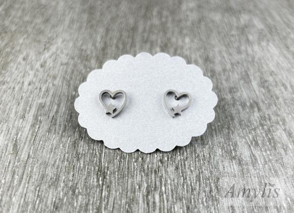 Ohrringe Star heart